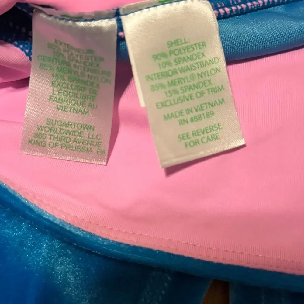 Lilly Pulitzer Luxletic Weekender High Rise Velour Leggings M - Picture 9 of 10
